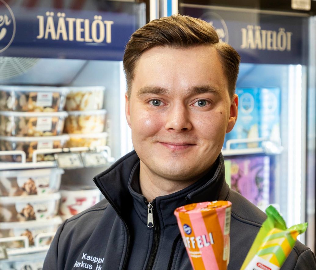 K-Market Metsokangas: Oikea-aikaisuus Ratkaisee Jäätelökaupan | K ...